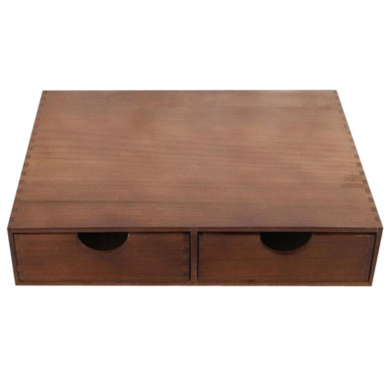 Coffee Tea Drawer Organizer - TFTP-Houten Koffiepad Opberglade Organisator Voor Thee-