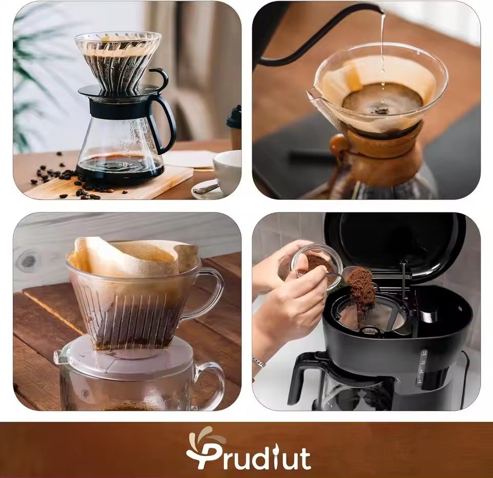 Coffee Tea Infusion - 50 stks/set Log Pulp Papier Koffie