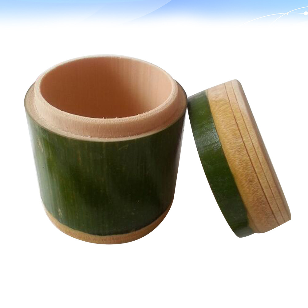 Coffee Tea Sugar Container Set - Bamboe Rijstpot - Ecologisch Verantwoorde Voedselopslagcontainer