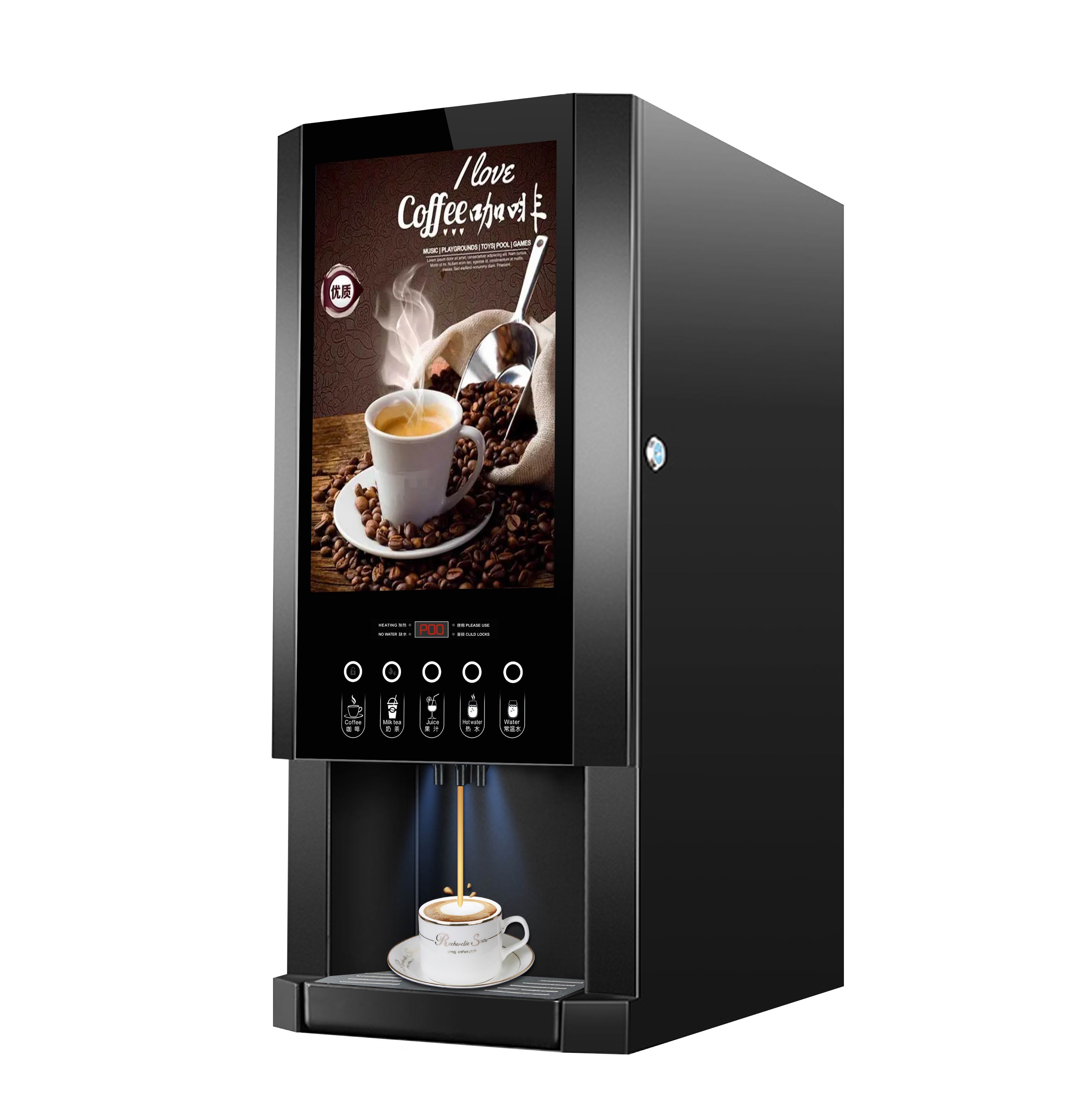 Coffee Tea Vending Machine For Office - E-30SW Automatische Instant Koffiemachine Commerciële Melkthee
