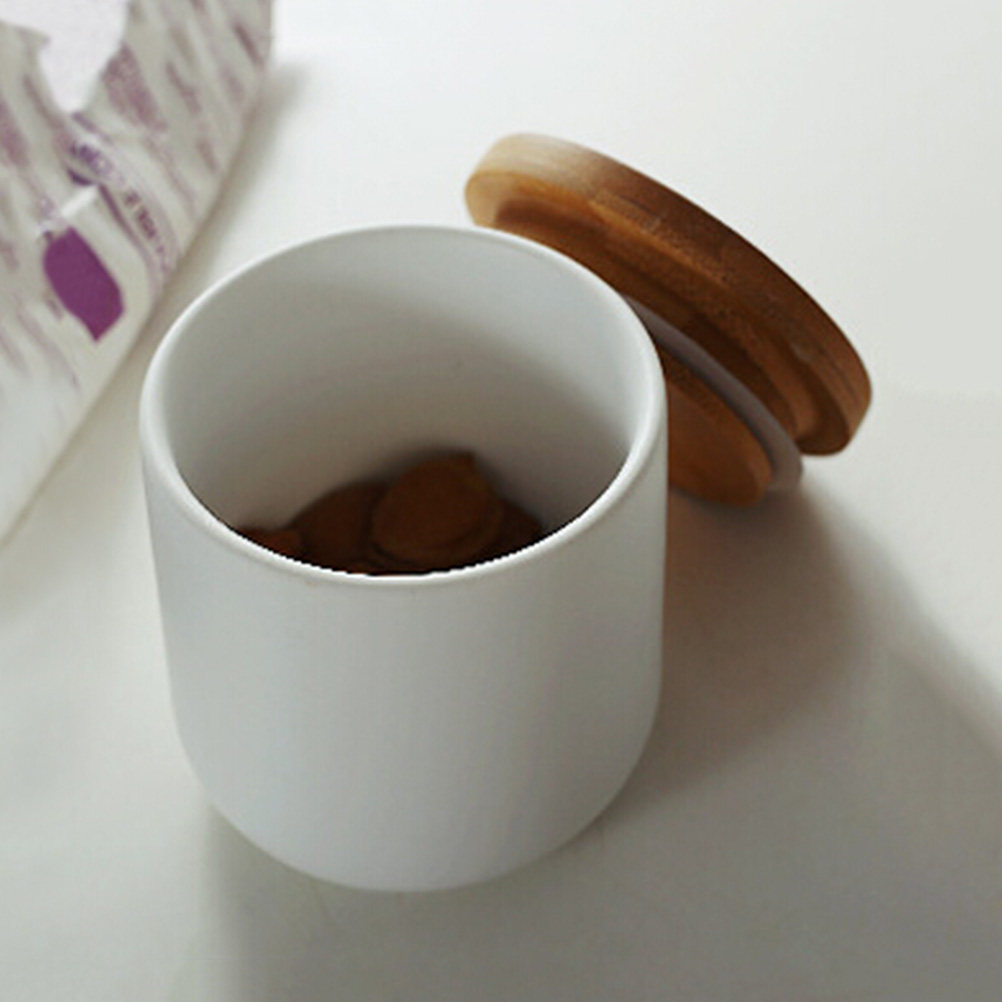 Coffee Tea Sugar Container Set - Keramische pot, luchtdichte voorraadbus, kleine maat,
