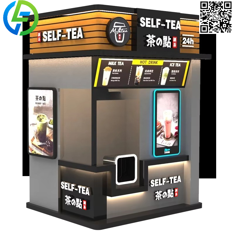 Coffee Tea Vending Machine Price - Op maat gemaakte, populaire, automatische bubble