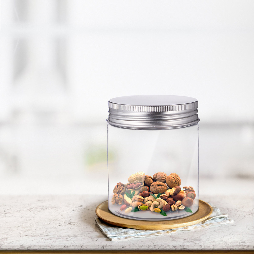 Coffee Tea Containers - 10 stuks voedselopslagpotten, transparante luchtdichte containers
