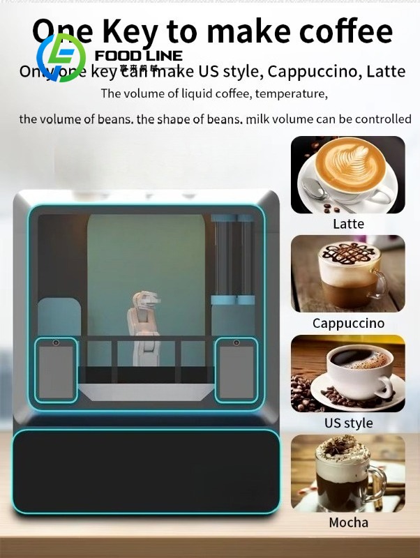 Coffee Tea Vending Machine Price - Slimme en volautomatische koffie-automaat voor bedrijven,