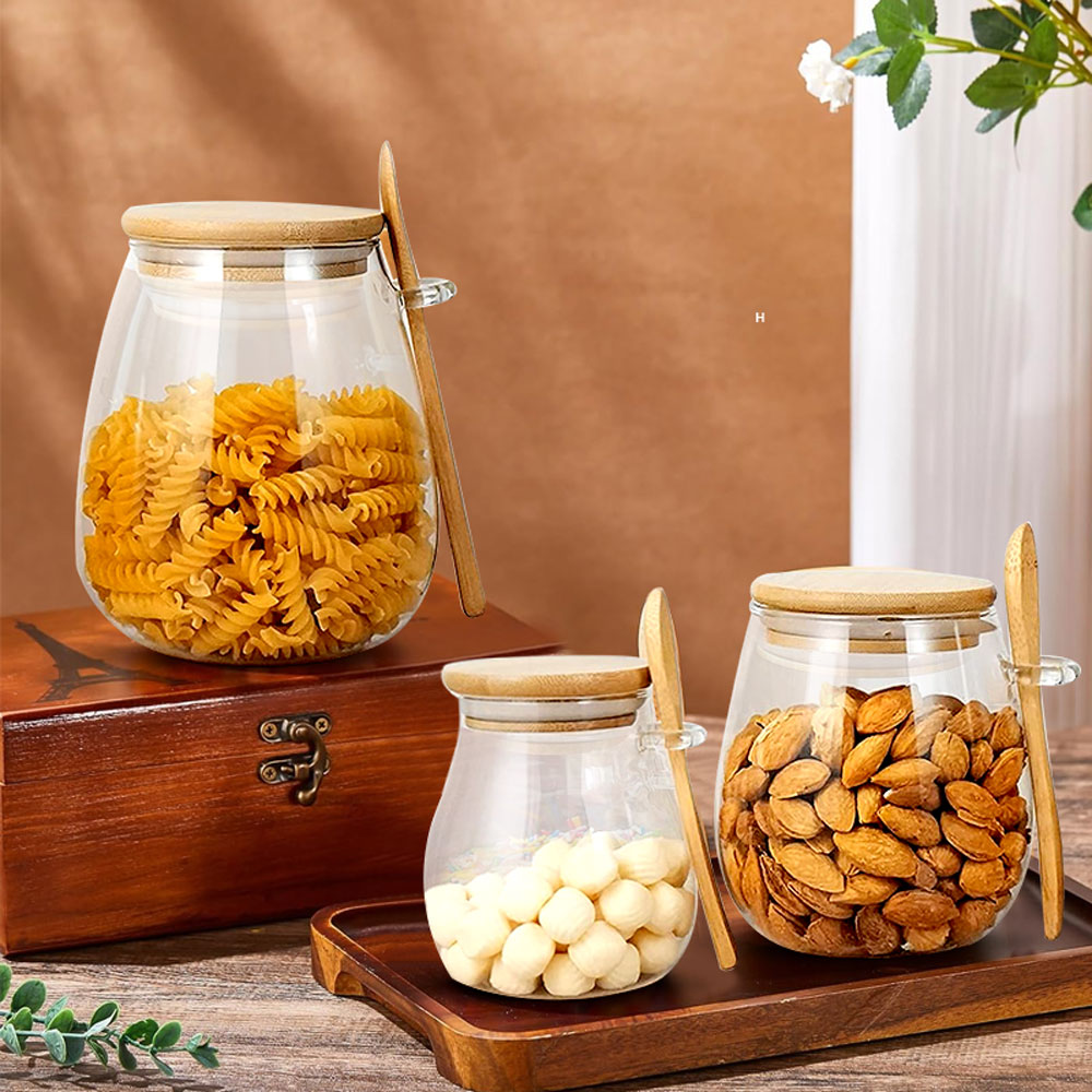 34Oz Verzegelde Glazen Pot Met - Coffee Tea Sugar Container Set recensie en prijs
