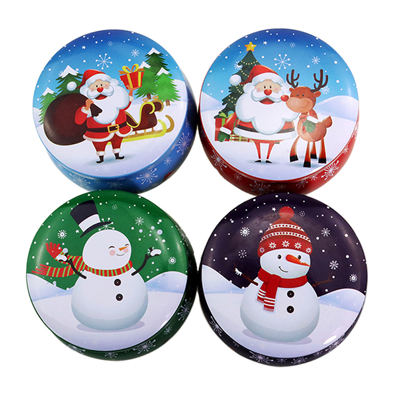 Mini Kerst Metalen Tin Potten  - Coffee Tea Containers recensie en prijs