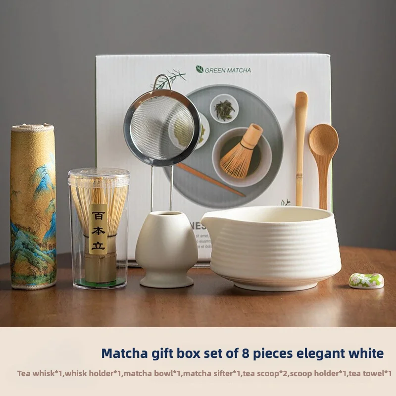 Hot 8PCS Premium Matcha Theese - Matcha Whisk Set recensie en prijs