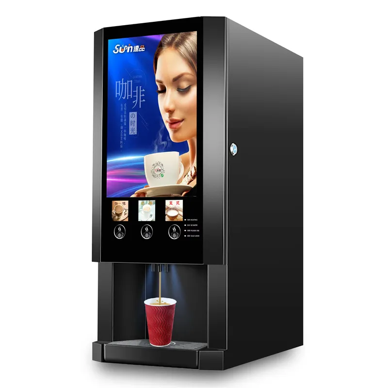Automatische koffie-automaat E - Coffee Tea Vending Machine For Office recensie en prijs