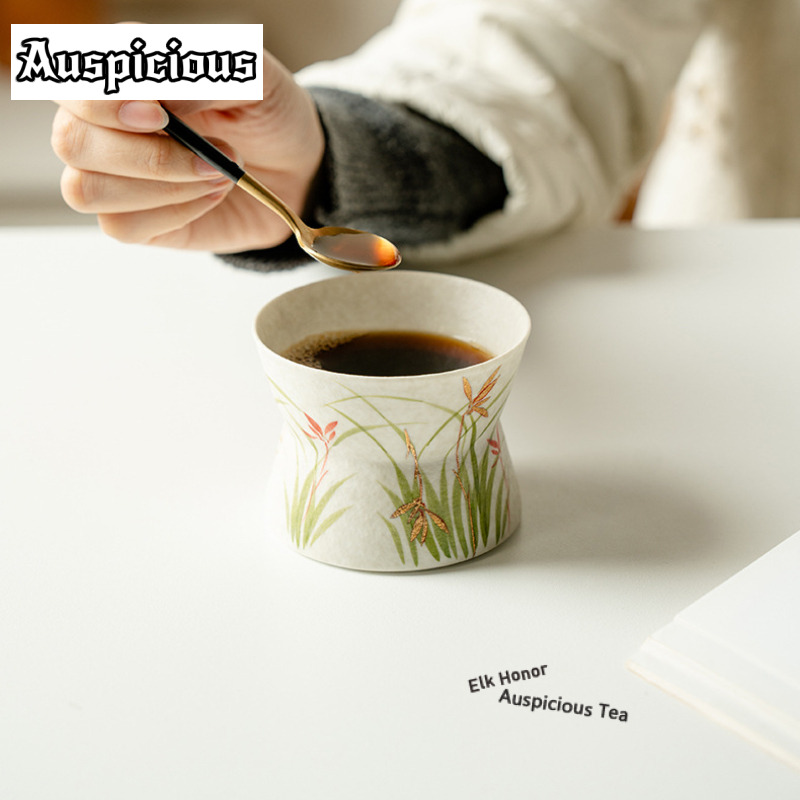 180 ml Goud Tekening handgesch - Draw Coffee And Tea recensie en prijs