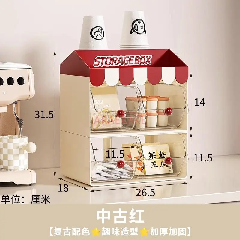 1-delige dubbelwandige theezak - Coffee Tea Drawer Organizer recensie en prijs