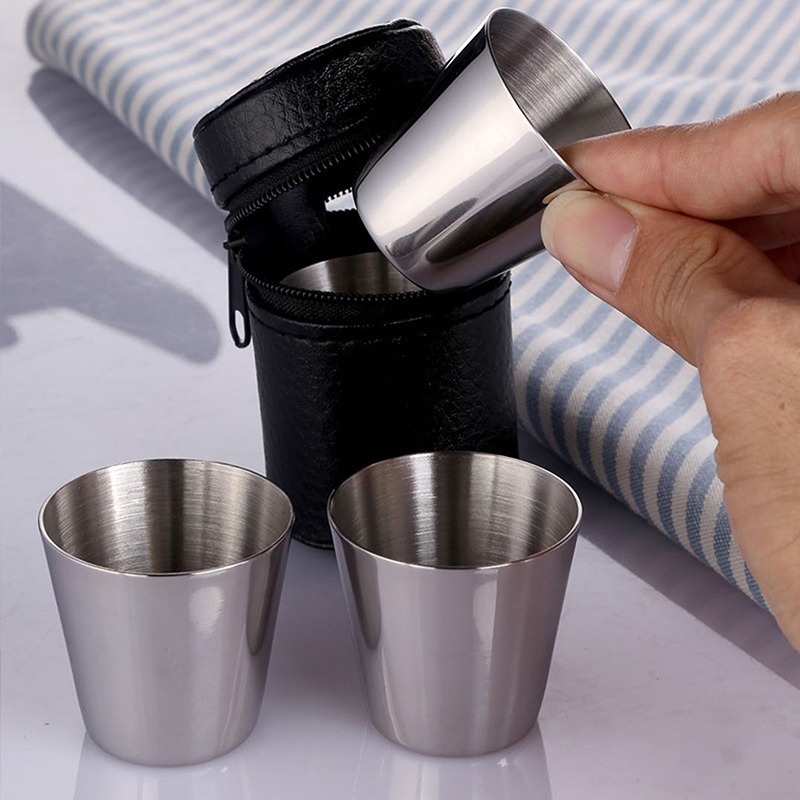 4/6 Stuks Roestvrij Stalen Bek - Coffee Tea Sugar Set recensie en prijs