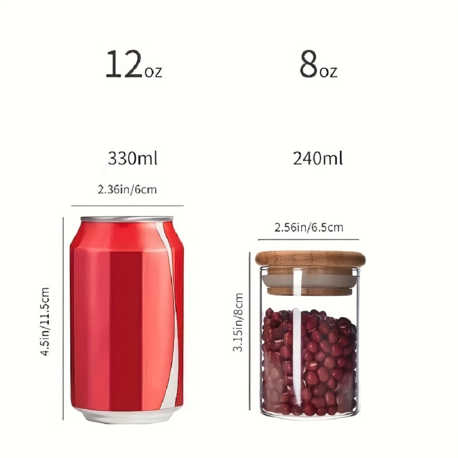 12 Stks/set Luchtdichte Glazen - Coffee Tea Sugar Container Set recensie en prijs