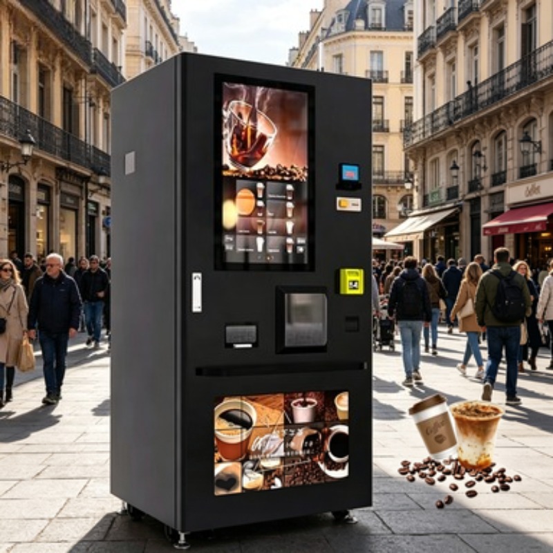 Koffiezetapparaat met touchscr - Coffee Tea Vending Machine For Office recensie en prijs