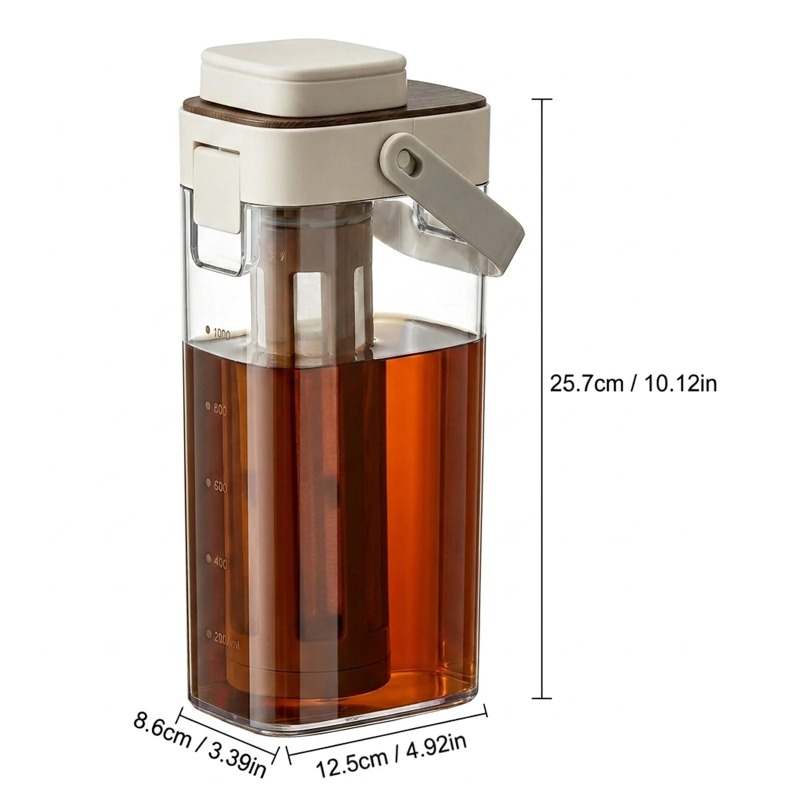 Cold Brew Koffiekan Lekvrij Af - Coffee Tea Infusion recensie en prijs
