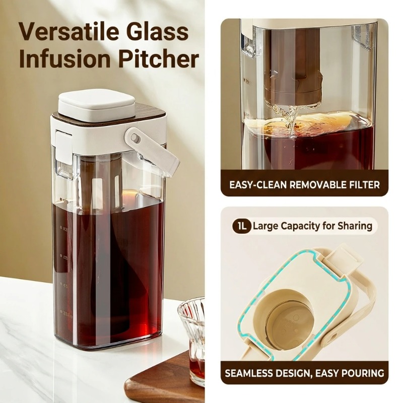 Cold Brew Koffiekan Lekvrij Af - Coffee Tea Infusion recensie en prijs