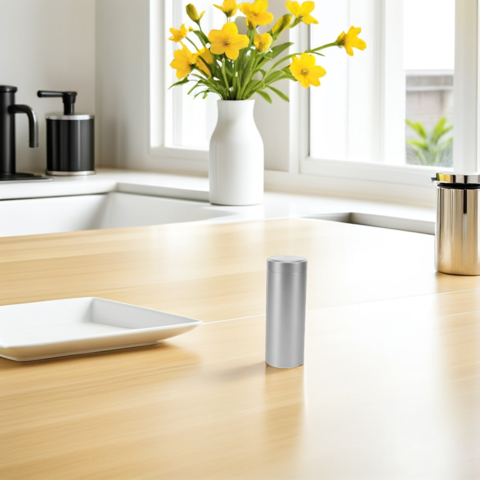 Luchtdichte theebus van alumin - Coffee Tea Containers recensie en prijs