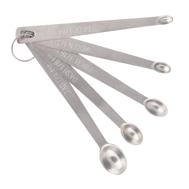5 stks/set kleine maatlepel ro - Coffee Tea Sugar Set recensie en prijs