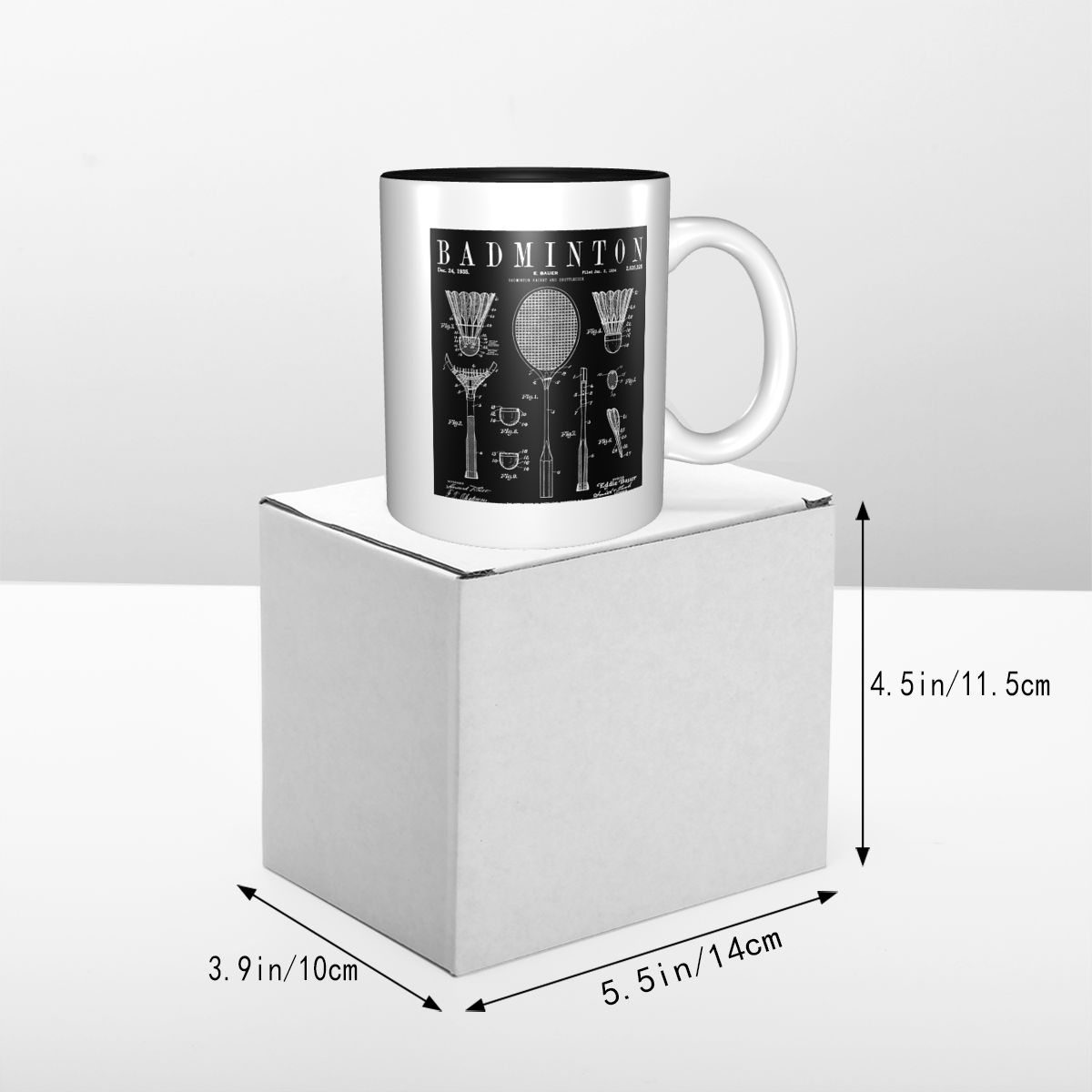 Badminton Oude Vintage Patent  - Draw Coffee And Tea recensie en prijs