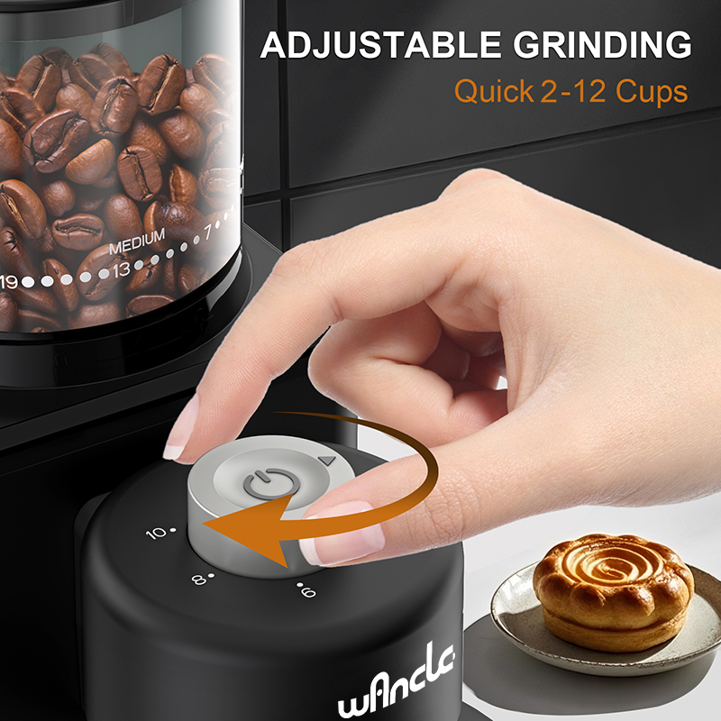 Koffiemolen Automatische elekt - French Press Glass recensie en prijs