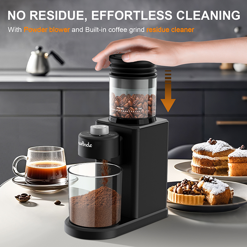 Koffiemolen Automatische elekt - French Press Glass recensie en prijs