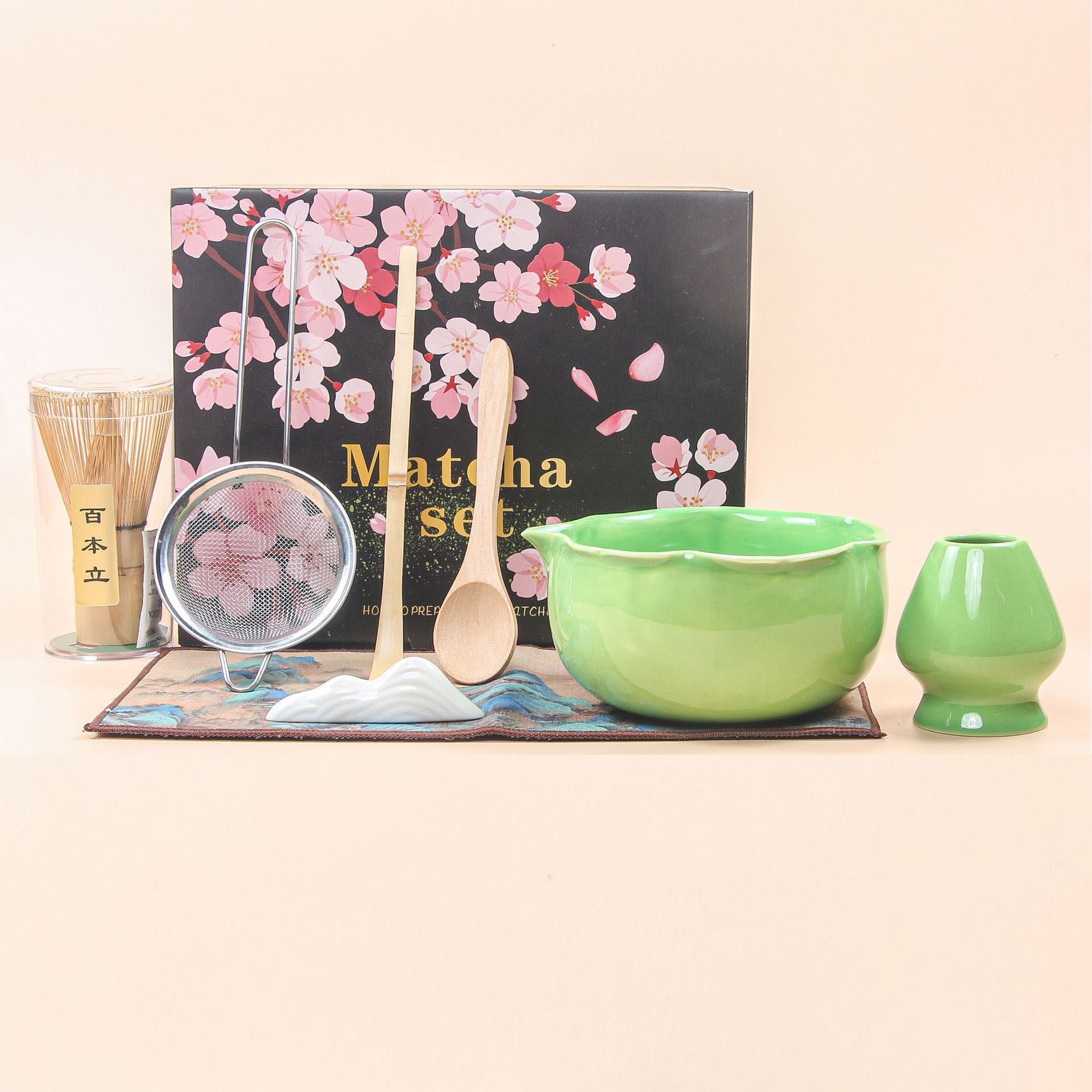 Japanse Matcha Theeservies Vei - Matcha Whisk Set recensie en prijs