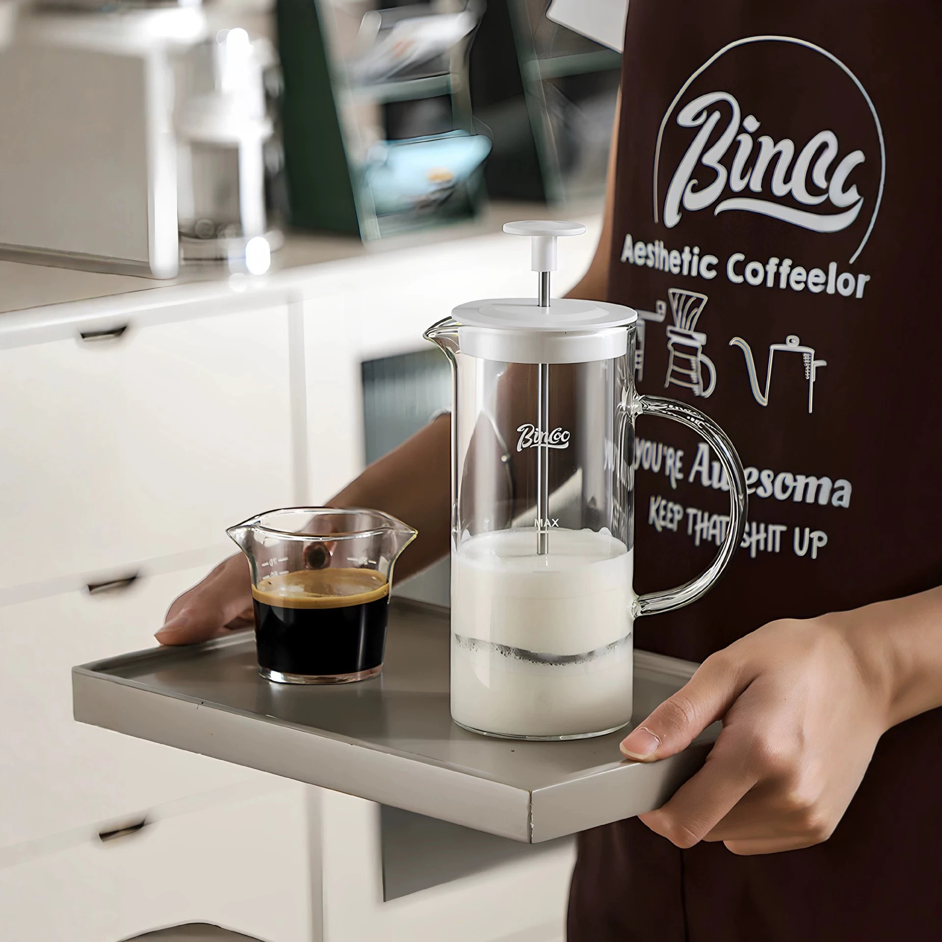 550ml Koffie French Press Pot  - French Press Glass recensie en prijs