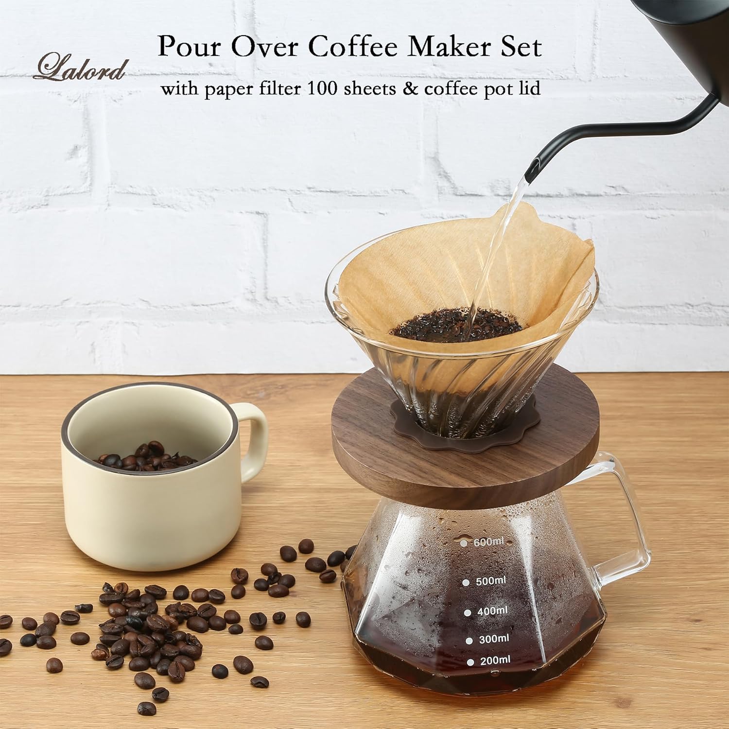 Magpie glazen koffiepot voor V - Coffee And Tea Filter recensie en prijs