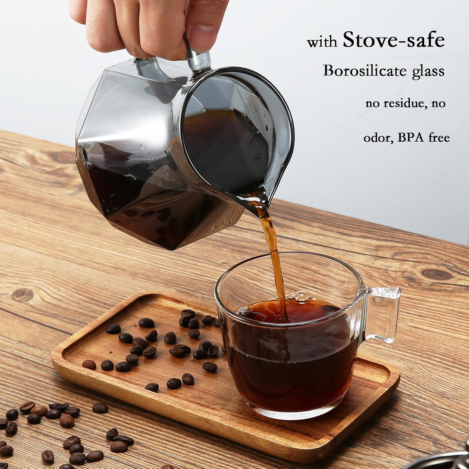 Magpie glazen koffiepot voor V - Coffee And Tea Filter recensie en prijs