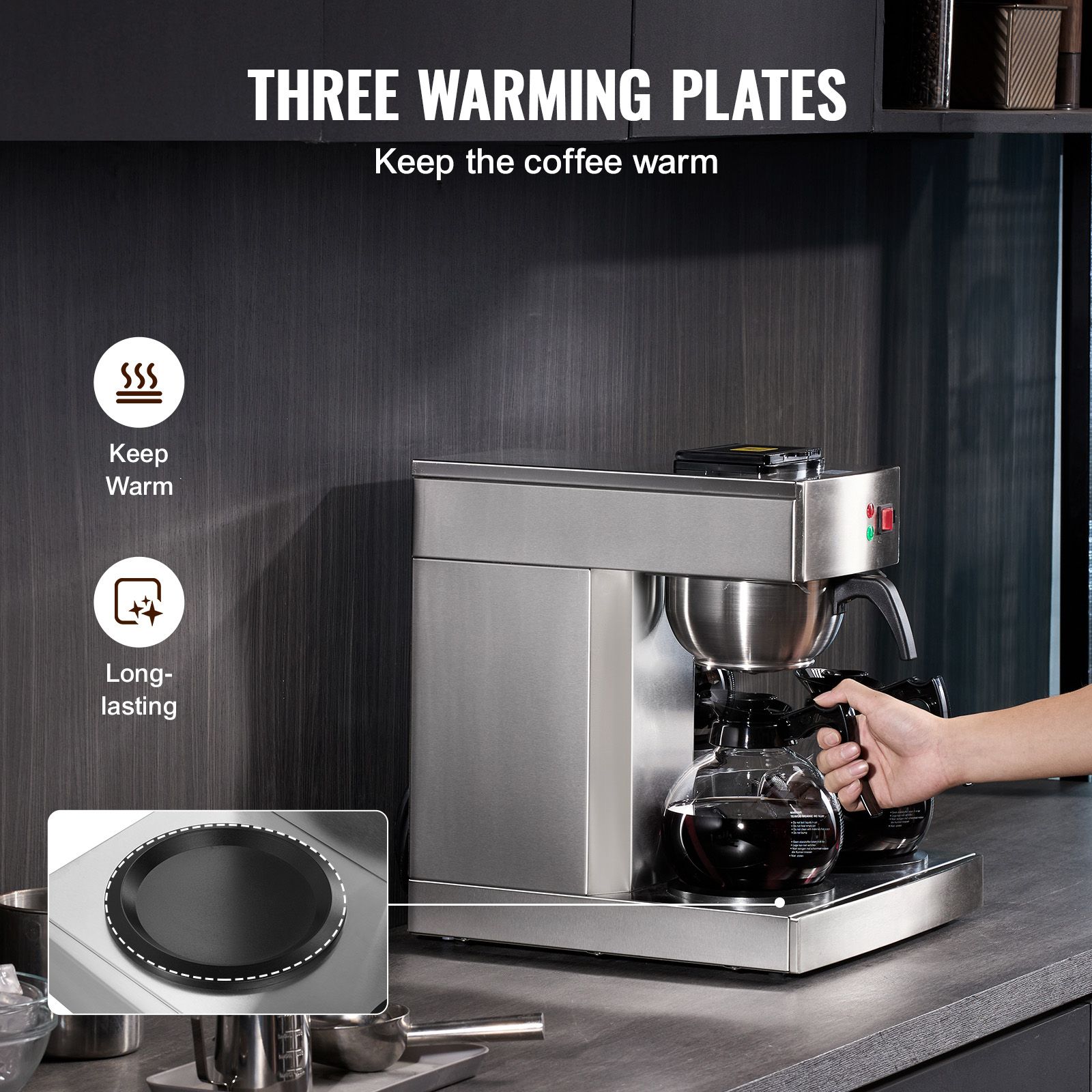 12-kops commercieel druppelkof - Coffee&Tea House Opinie recensie en prijs