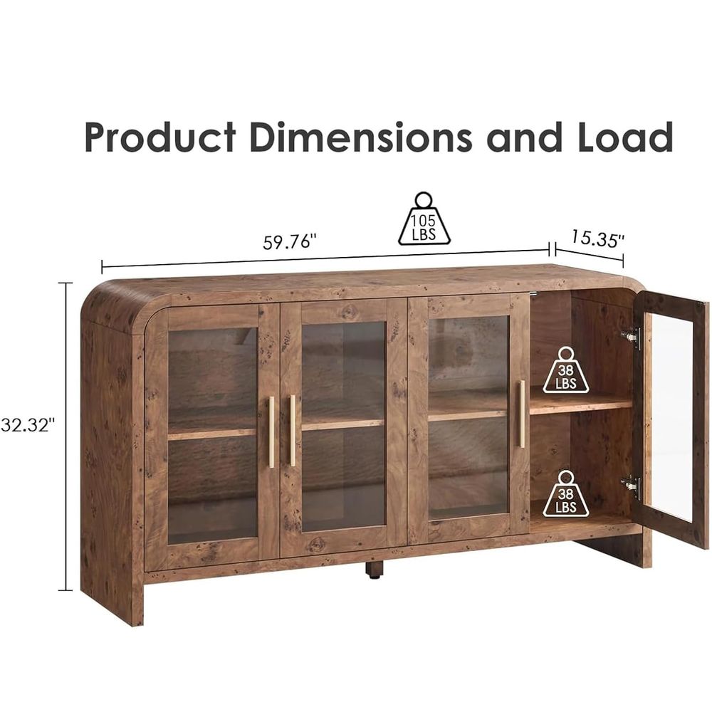 Dressoir buffetkast met opberg - Coffee&Tea House Opinie recensie en prijs