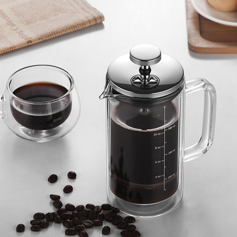 Dubbellaags Hoog Borosilicaatg - French Press Glass recensie en prijs