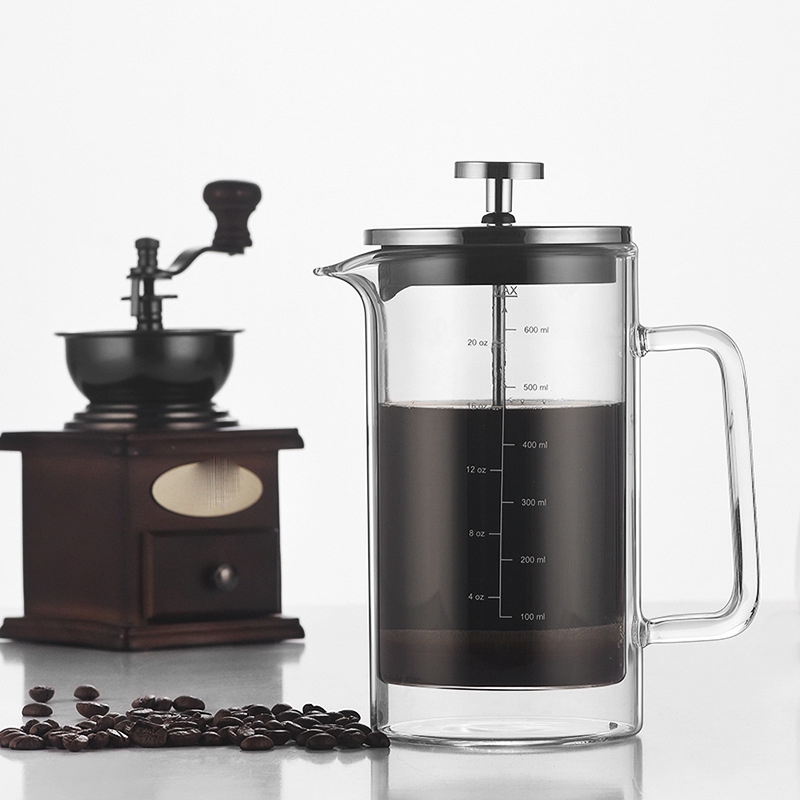 Dubbellaags Hoog Borosilicaatg - French Press Glass recensie en prijs