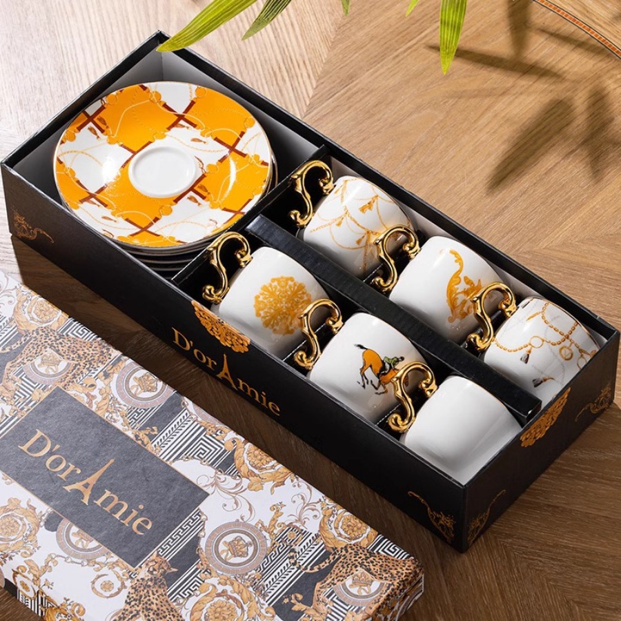 Vintage luxe Bone China koffie - Coffee Tea Drawer Organizer recensie en prijs