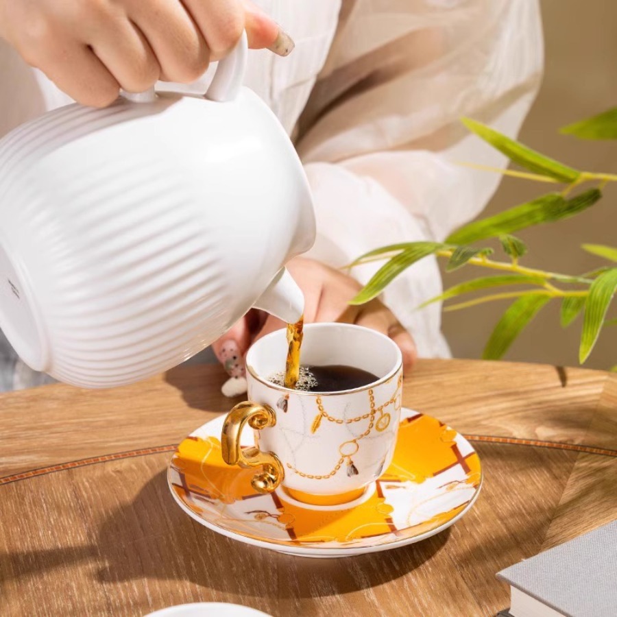 Vintage luxe Bone China koffie - Coffee Tea Drawer Organizer recensie en prijs