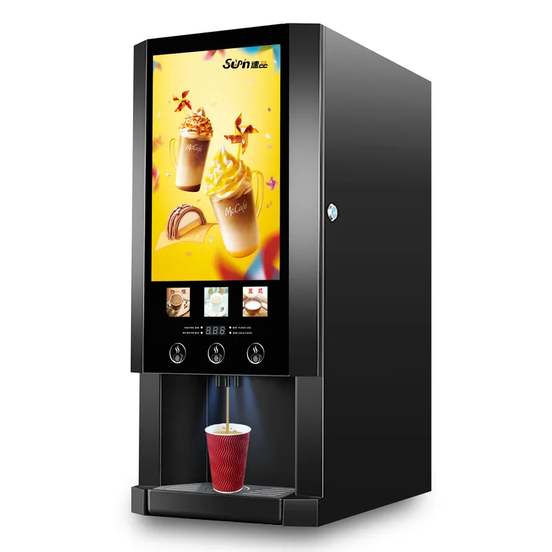 Automatische koffie-automaat E - Coffee Tea Vending Machine For Office recensie en prijs