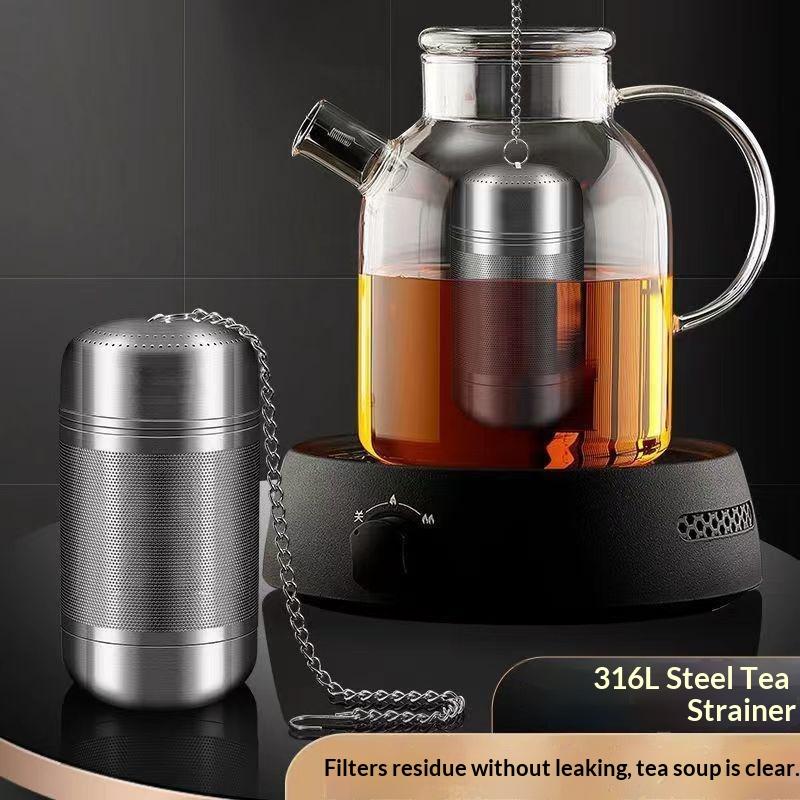 Roestvrijstalen fijnmazige the - Coffee Leaves Tea recensie en prijs