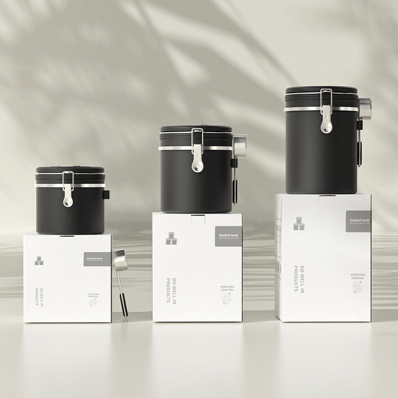 Koffiebonen afgesloten tank va - Coffee Bean & Tea Menu recensie en prijs