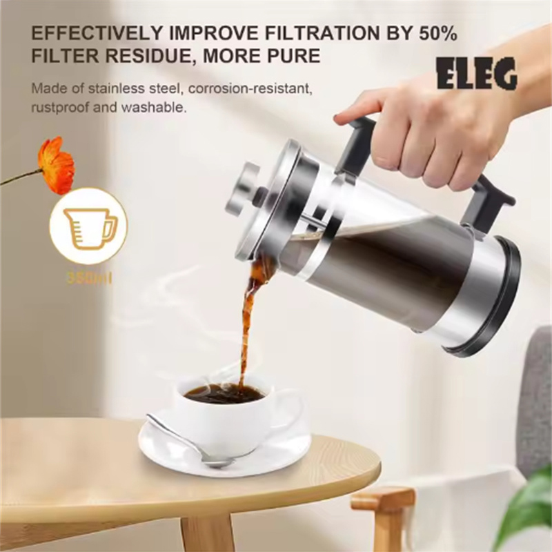 Koffie French Press Pot Met Fi - French Press Glass recensie en prijs